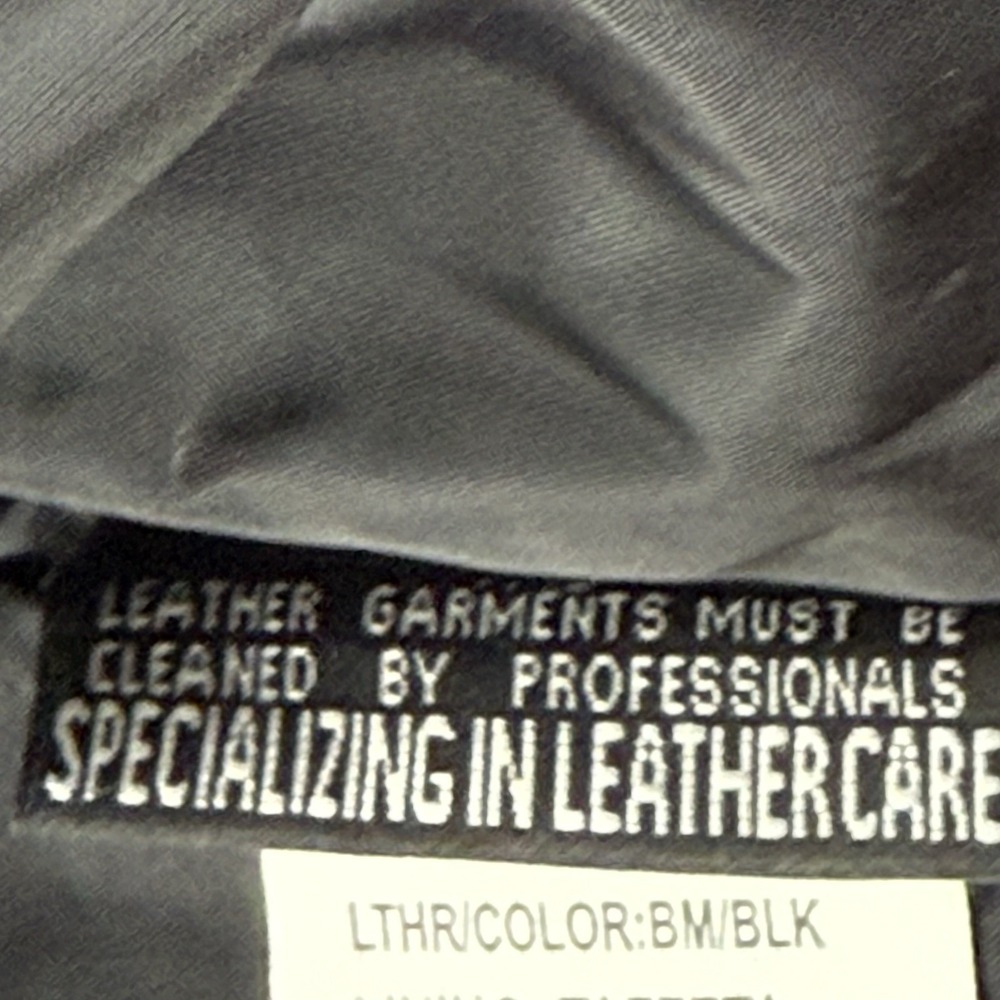 FMC Leather Vest Black Size‎ 52 - Picture 11 of 12